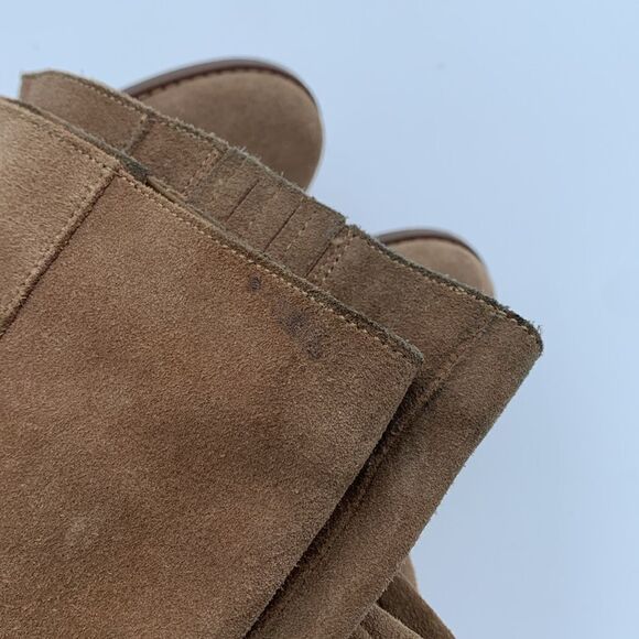 Sole Society Prony brown suede leather tall wedge boots size 6/36.5 - Picture 10 of 13